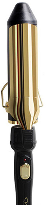 씨엔에스월드 전자 전문가용 40mm 파워컬 링 아이론 여신 봉고데기 NPCI40, 블랙골드