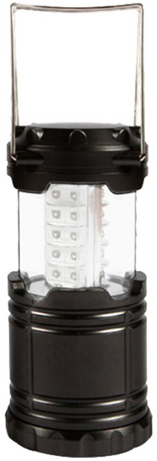 블럭마트 LED 30구 캠핑전등, 블랙, 1개