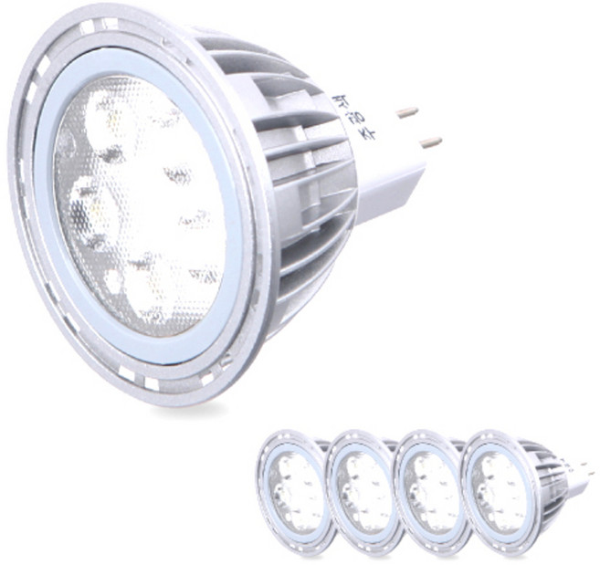 씨티오 LED MR16 램프 5W 5p, 전구색, 5개