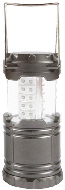 블럭마트 LED 30구 캠핑전등, 그레이, 1개