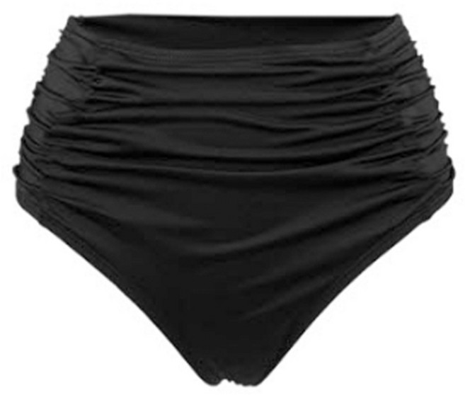 솔레일 안나 셔링하이웨스트 래쉬가드 이너 팬티, 블랙