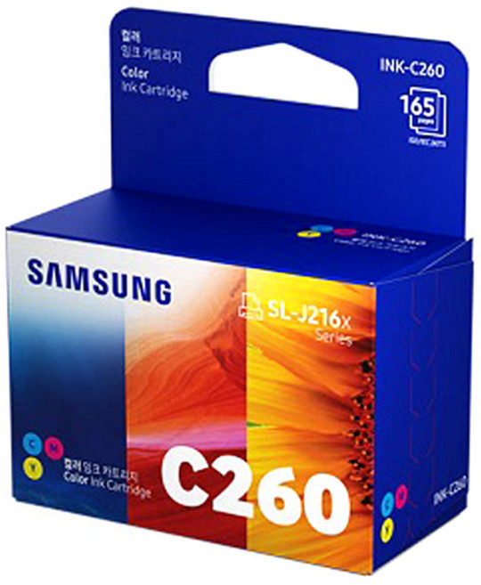 삼성전자 잉크젯프린터 정품 잉크, 컬러(INK-C260), 1개