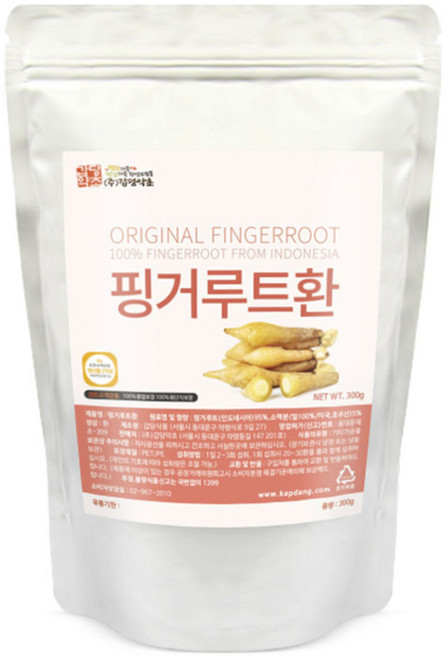 갑당약초 핑거루트환, 1개, 300g