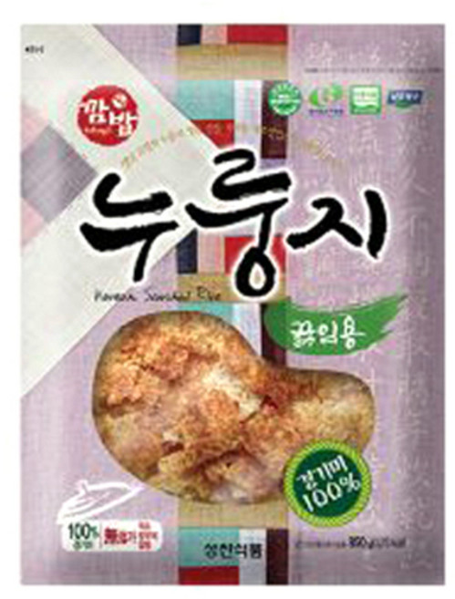 성찬식품 끓임용 깜밥 누룽지, 850g, 1개