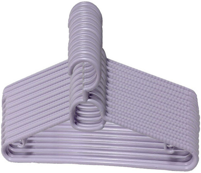 파스텔 회전 옷걸이, 랜덤발송, 24개