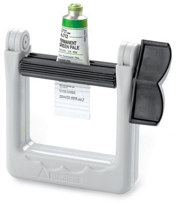 신한화구 수채화 튜브형 압착기