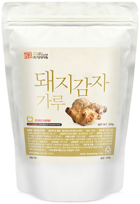 갑당약초 돼지감자 가루, 1개, 300g