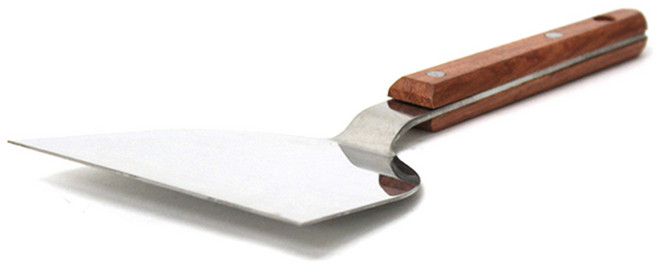 호레카 나무 손잡이 뒤집게, 혼합 색상, 1개