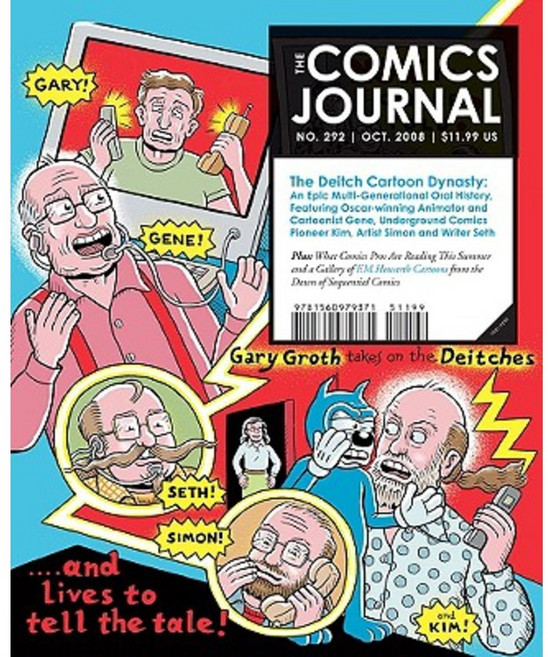 The Comics Journal No. 292 Paperback, Fantagraphics Books
