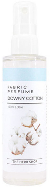 더허브샵 미니 섬유 향수 본품, 다우니 코튼, 100ml, 1개