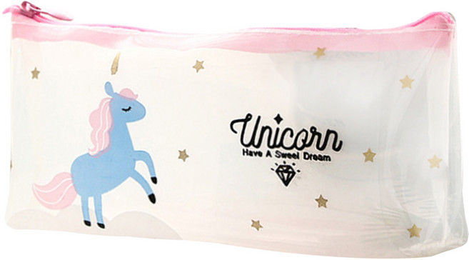 필립로지스틱 유니콘 체인지 필통, 화이트, 1개