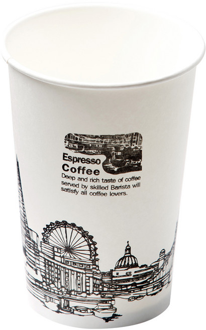 더빈썸 런던 종이컵 380ml, 500개입, 1개