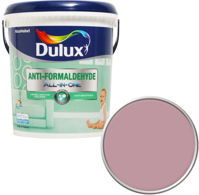 듀럭스 안티 포름알데히드 올인원 페인트, Sensitive Suede, 3L, 1개