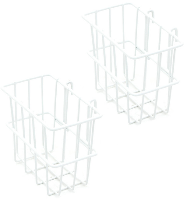 까사마루 매직파티션 바구니 S, 화이트, 2개