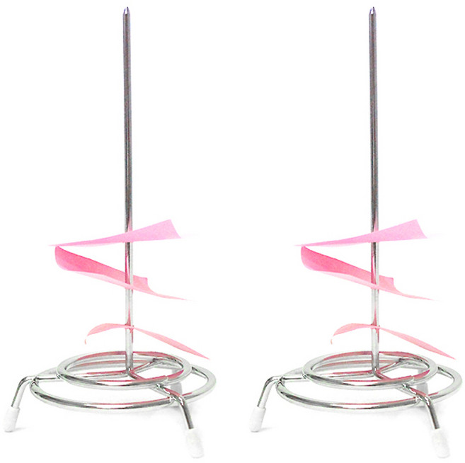 호레카 삼발이 1구 메모 꽂이 2p, 1세트