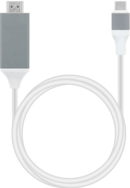 컴스마트 C타입 USB 3.1 to HDMI 컨버터 케이블 White BT820, 1개, 5m