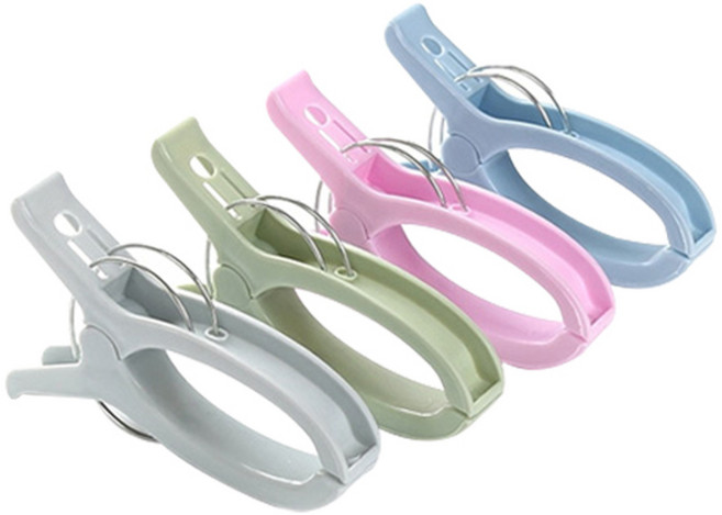 더자카 다용도 특대 빨래집게, 랜덤 발송, 4개