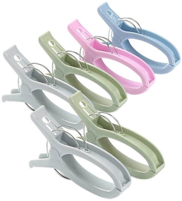 더자카 다용도 특대 빨래집게, 랜덤 발송, 6개