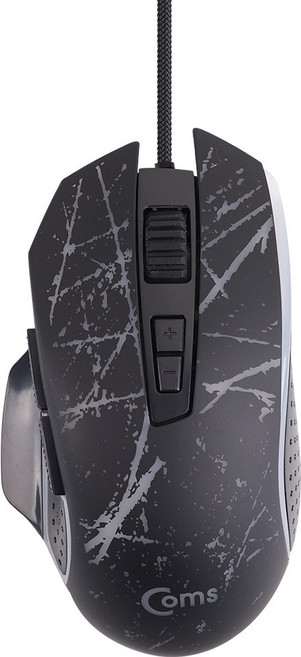 컴스 게이밍 사무용 마우스, TT420, Black