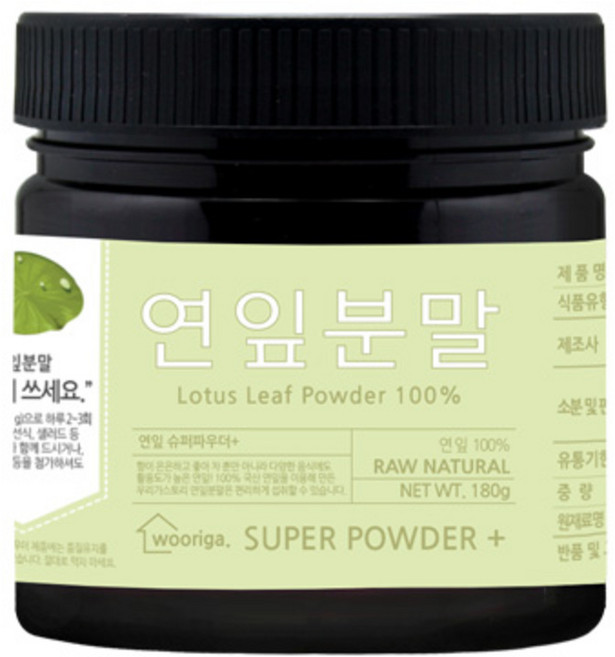 우리가스토리 국내산 연잎가루 분말, 180g, 1개