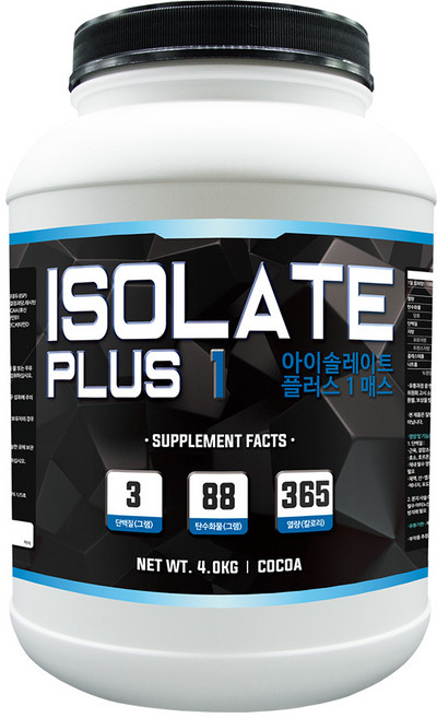 PROTEIN SHOP 健身用增重蛋白粉, 4kg, 1罐