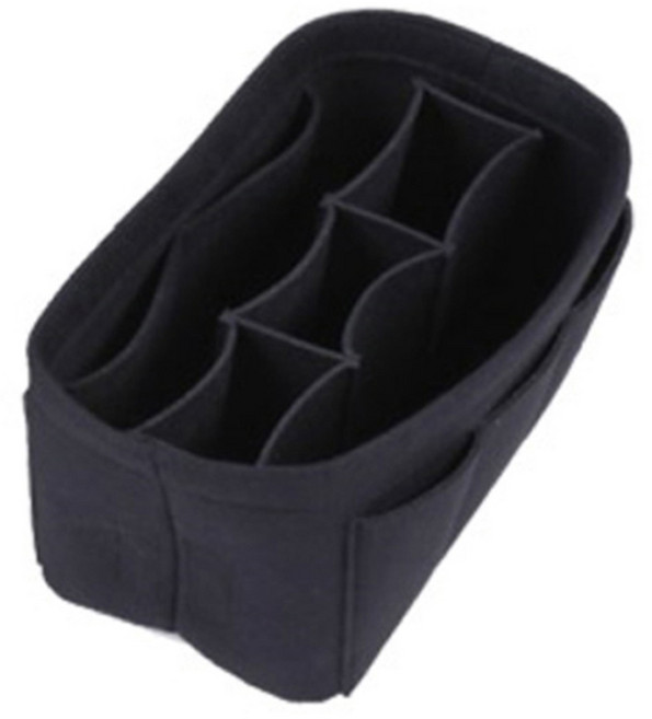 맘소니어 펠트 기저귀 정리 파우치, 블랙