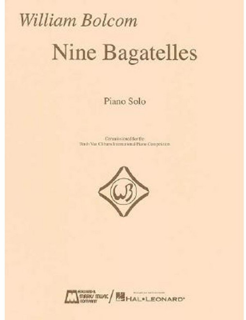 Nine Bagatelles: Piano Solo Paperback, Edward B. Marks Music Company