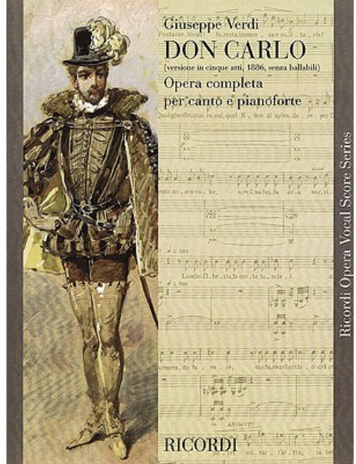 Don Carlo: Opera In Cinque Atti Paperback, Ricordi