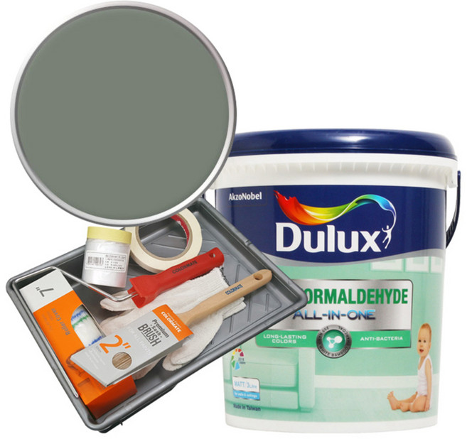 듀럭스 안티 포름알데히드 올 인 원 페인트 3L 세트, Mouse Tail, 3000ml, 1개