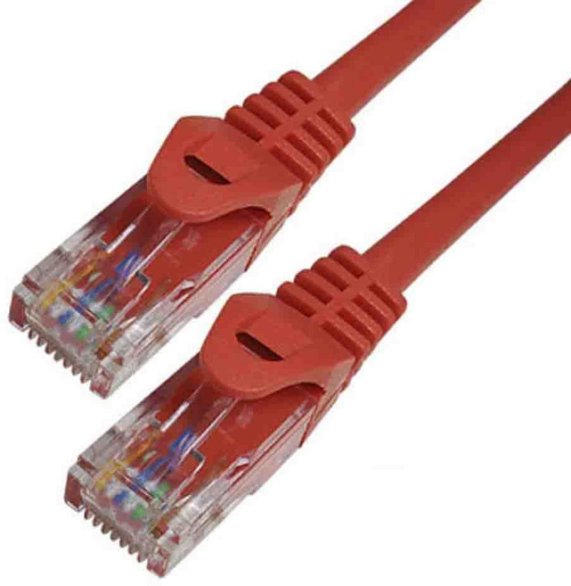 라인업시스템 UTP CAT5.E 다이렉트 랜 케이블 15M, 레드, 1개