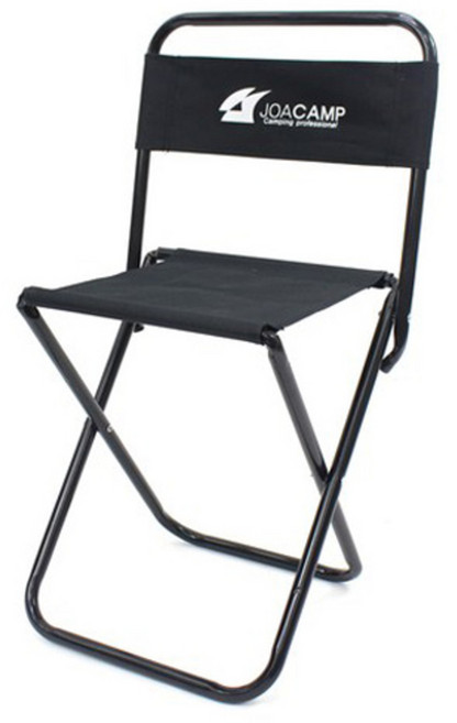 조아캠프 이지 낚시의자 대, 블랙, 1개