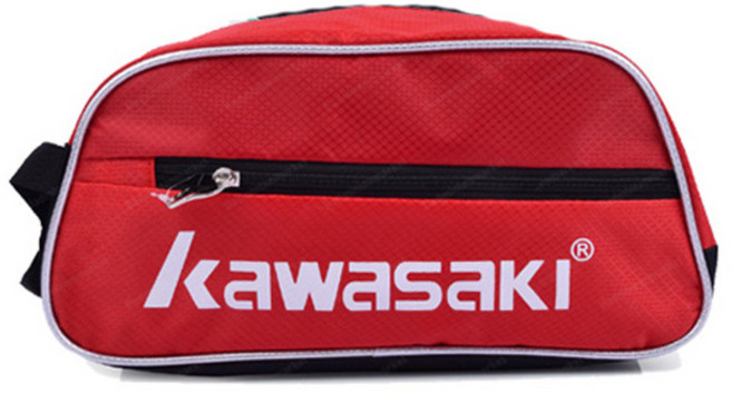 가와사키 신발주머니 KBB-8105, 레드, 1개