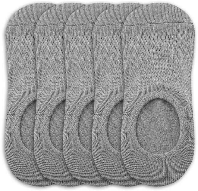 이지레그 여성용 W 무지 스포츠페이크삭스 5켤레