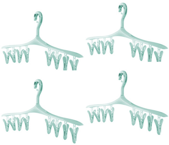 마켓감성 8집게 양말걸이 같은 색상 랜덤 발송