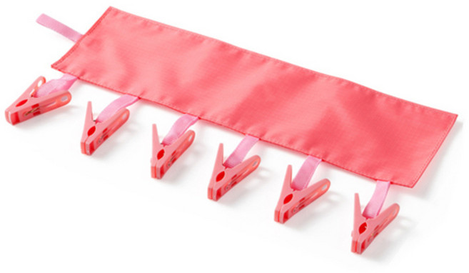 마켓감성 욕실 6집게 수건걸이, 랜덤 발송, 1개