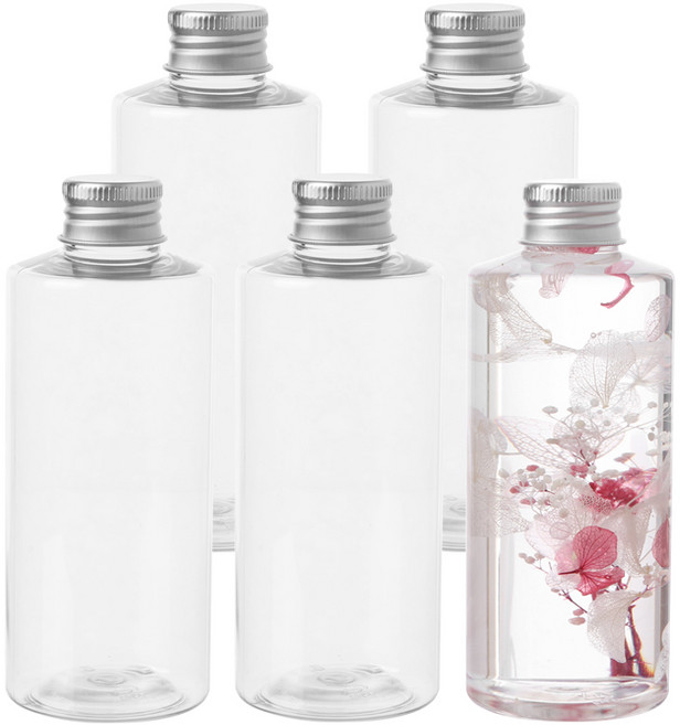 홈앤라이프 하바리움 공병 용기 AC200 200ml 5p, 투명