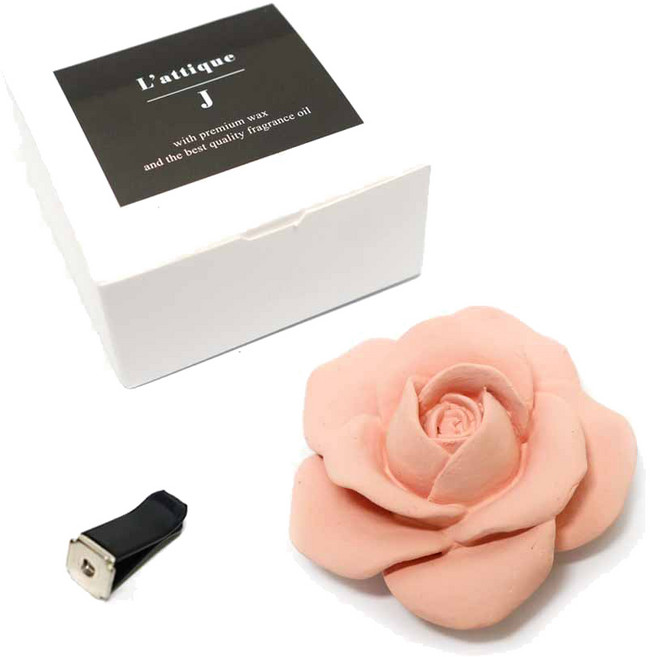 라띠크제이 로즈테라피 석고방향제 핑크, 클린코튼