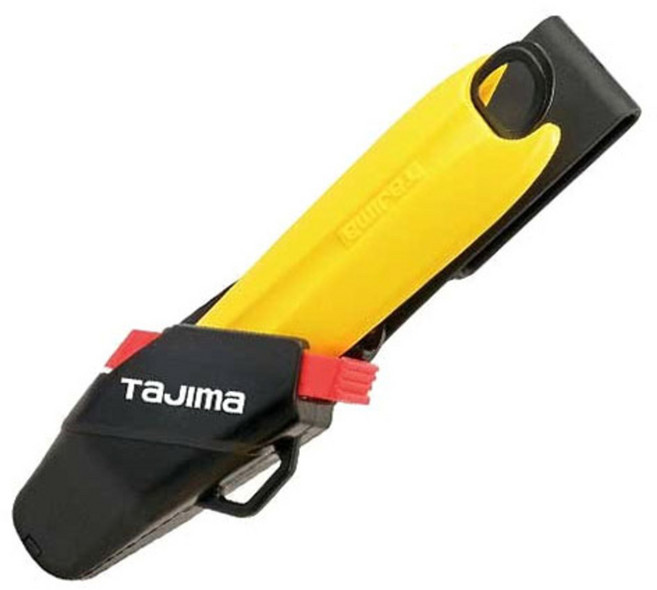 타지마 컷터칼 드라이버컷터 홀더 DC-L500YSFBL, 1개