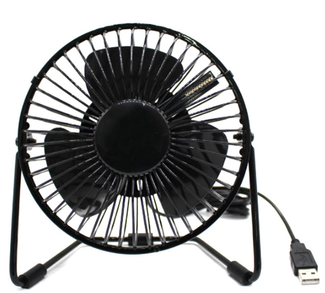 마이미디어 USB LED 탁상용 메시지 선풍기, MM-MFAN01