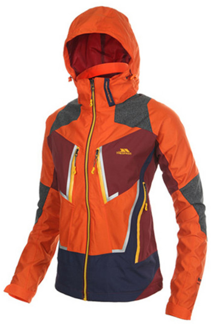 트레스패스 여성용 패치 하드쉘 등산 바람막이 TPWSSH116