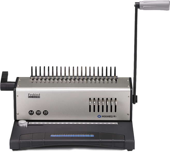 카피어랜드 Probind 플라스틱 링 제본기 RS-5200, 500매