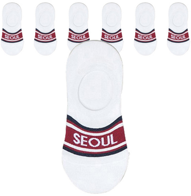 주크 트레블 덧신 양말 7족