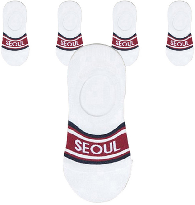 주크 트레블 덧신 양말 5족