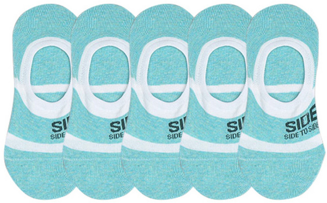 주크 사이드 덧신 양말 5족