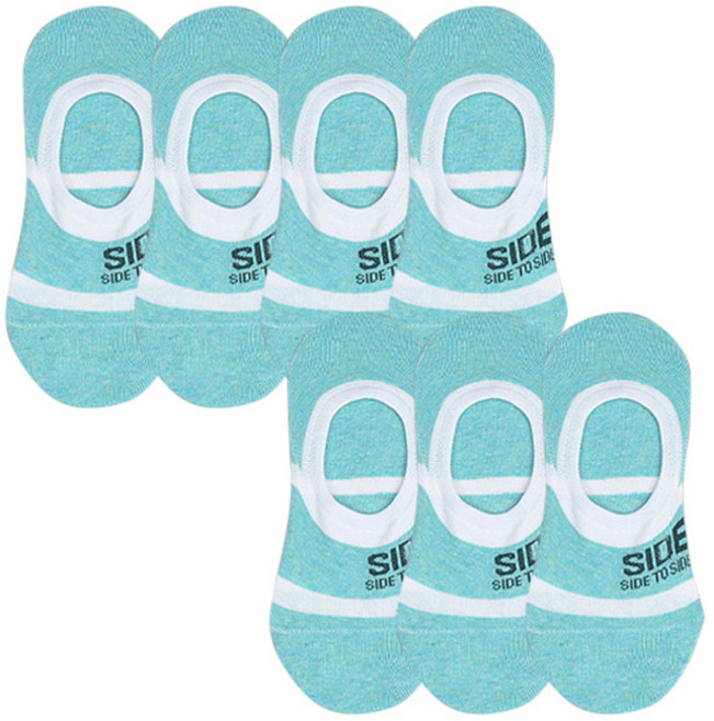 주크 사이드 덧신 양말 7족