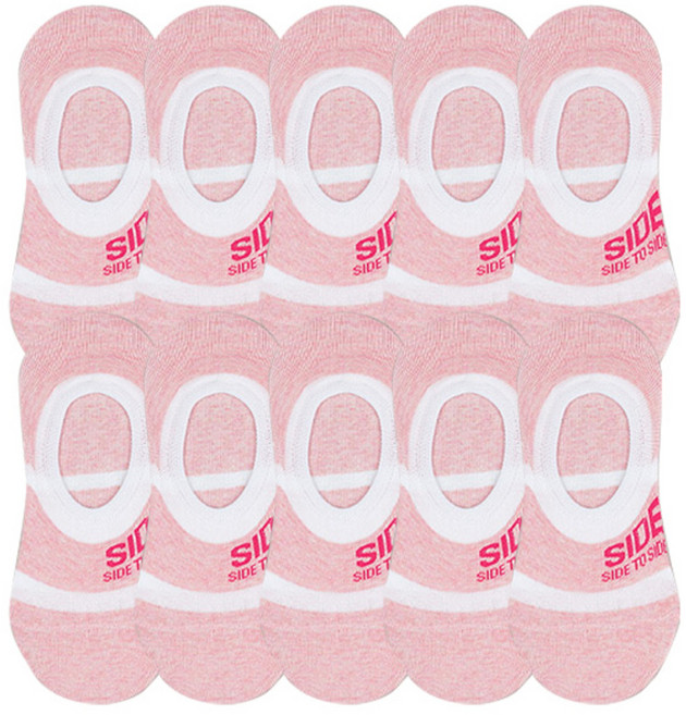 주크 사이드 덧신 양말 10족