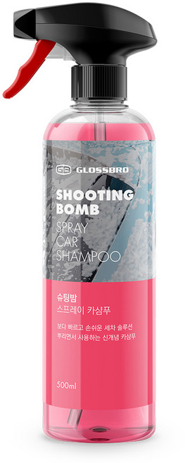 글로스브로 슈팅밤 스프레이 카샴푸, 500ml, 1개