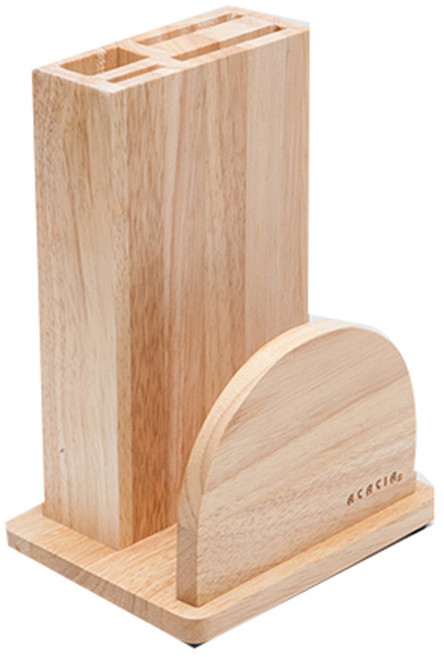 아카시아 칼 도마꽂이, 혼합 색상, 1개