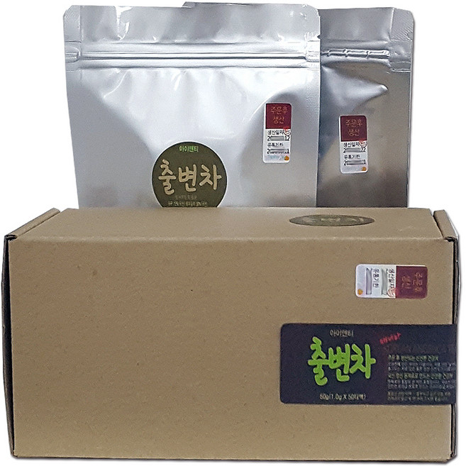 아이앤티 출변차 티백, 1g, 50개입