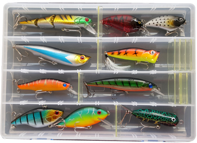 루어플러스 루어소품세트 H형, 혼합 색상